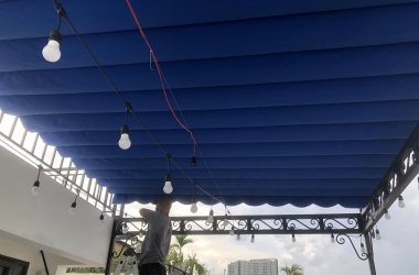 Lắp đặt mái che Quận 7